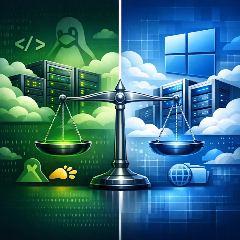 مقایسه هاست لینوکس و ویندوز؛ کدامیک برای سایت شما مناسبتر است؟