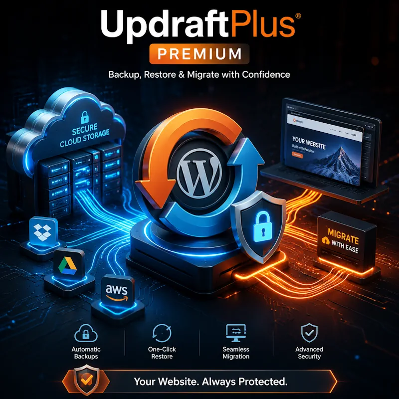 افزونه UpdraftPlus Premium