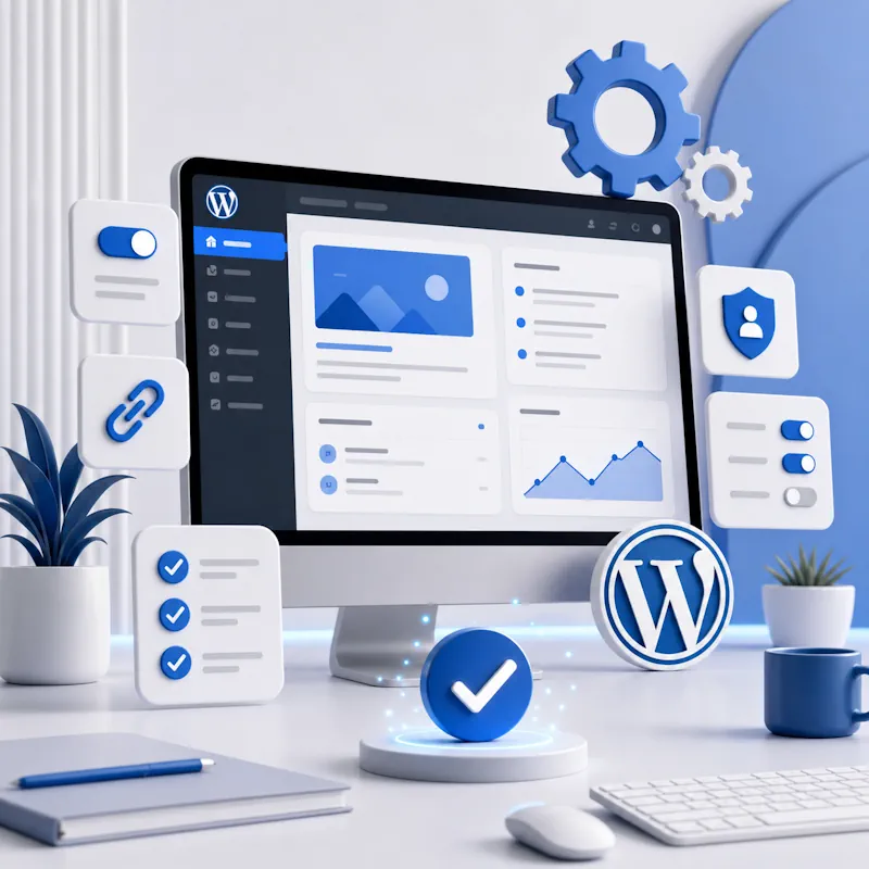 تنظیمات اولیه وردپرس بلافاصله پس از نصب (Post-Installation Setup)