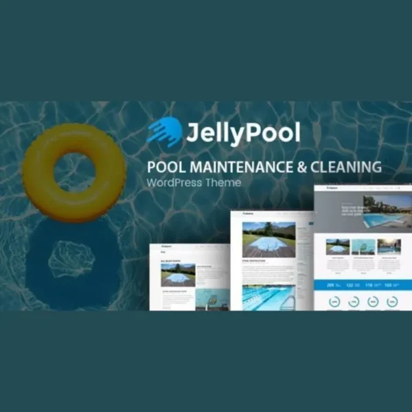 قالب وردپرس خدمات نگهداری و تمیزکاری استخر JellyPool