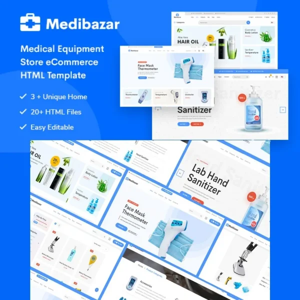 قالب Medibazar