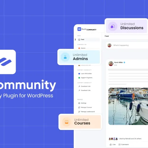 افزونه FluentCommunity Pro