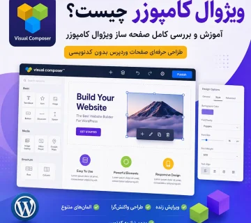 ویژوال کامپوزر چیست؛ آموزش طراحی سایت وردپرس با Visual Composer